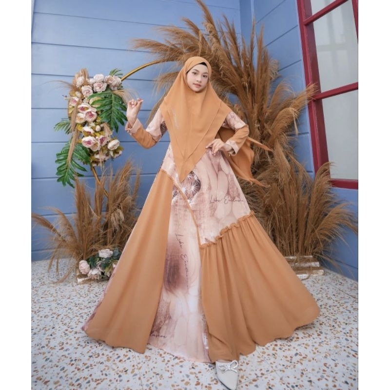 GAMIS SYARI ANAK TANGGUNG BY LIKE EXCLUSIVE