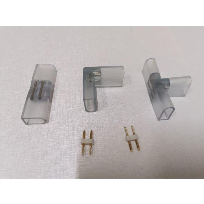 Sambungan Lampu Led Neon Flex / Led Strip Selang 5050 - 2835 SMD T - B