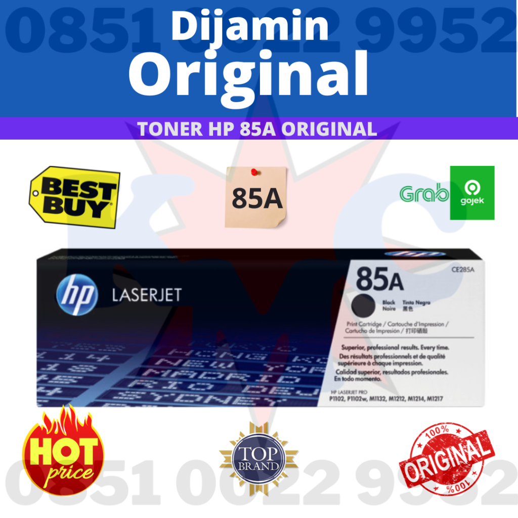 Toner HP 85A HP85A Black Original