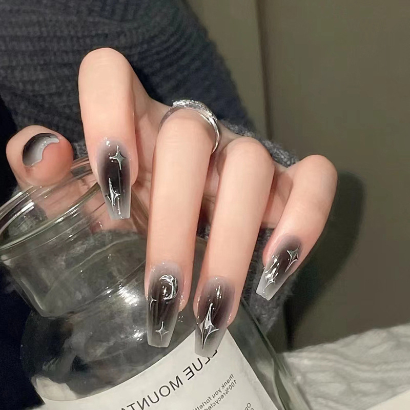 24pcs kuku palsu extension kuku palsu grosir kuku nail alat perawatan kuku perawatan kecantikan kuku