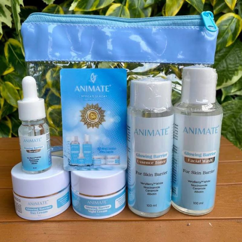 ANIMATE PAKET SKINCARE 5 IN 1 BARIER (BIRU)