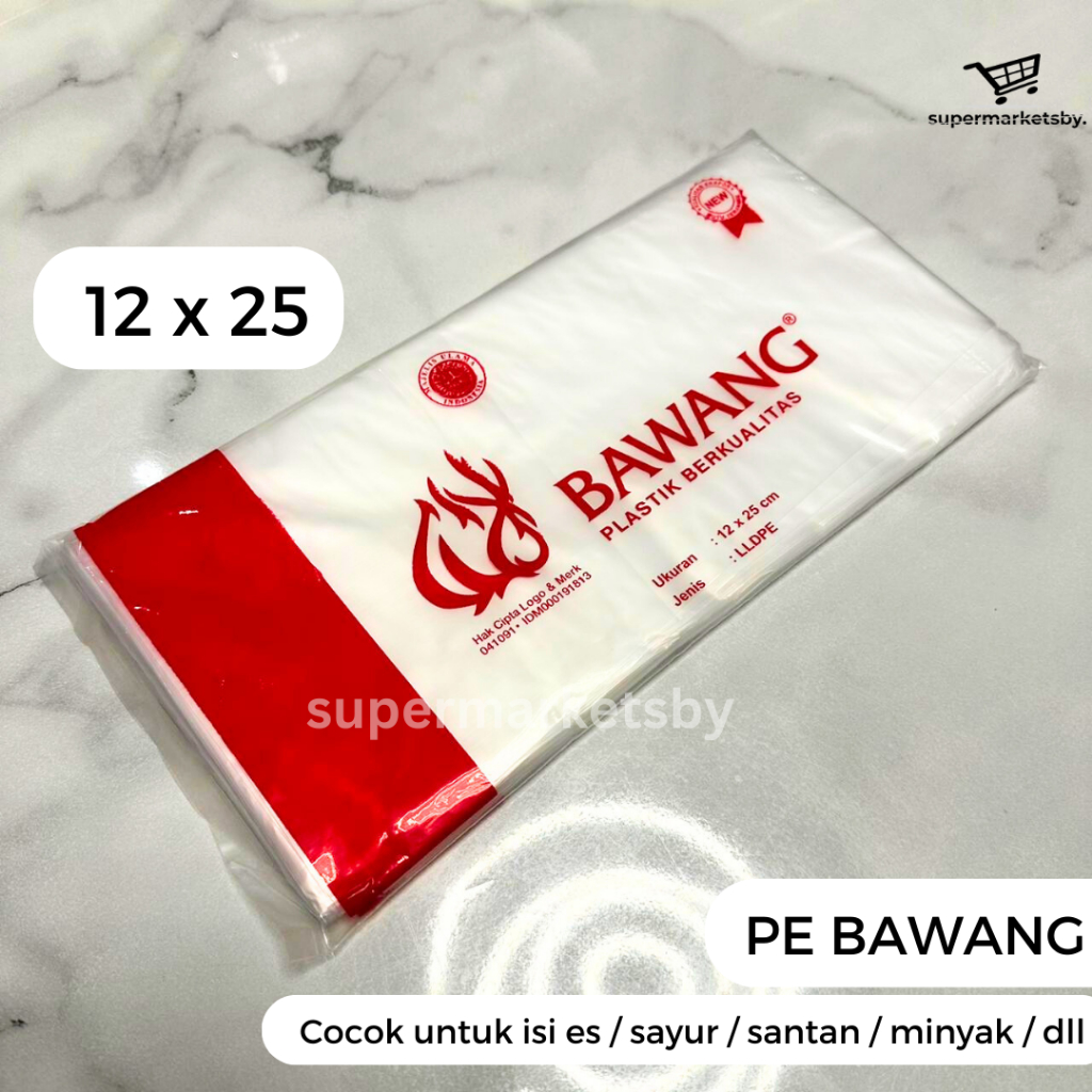 [PE BAWANG] PLASTIK ES / PLASTIK SAYUR MURAH / PLASTIK 1/4 KG, 1/2KG, 1KG, 2KG