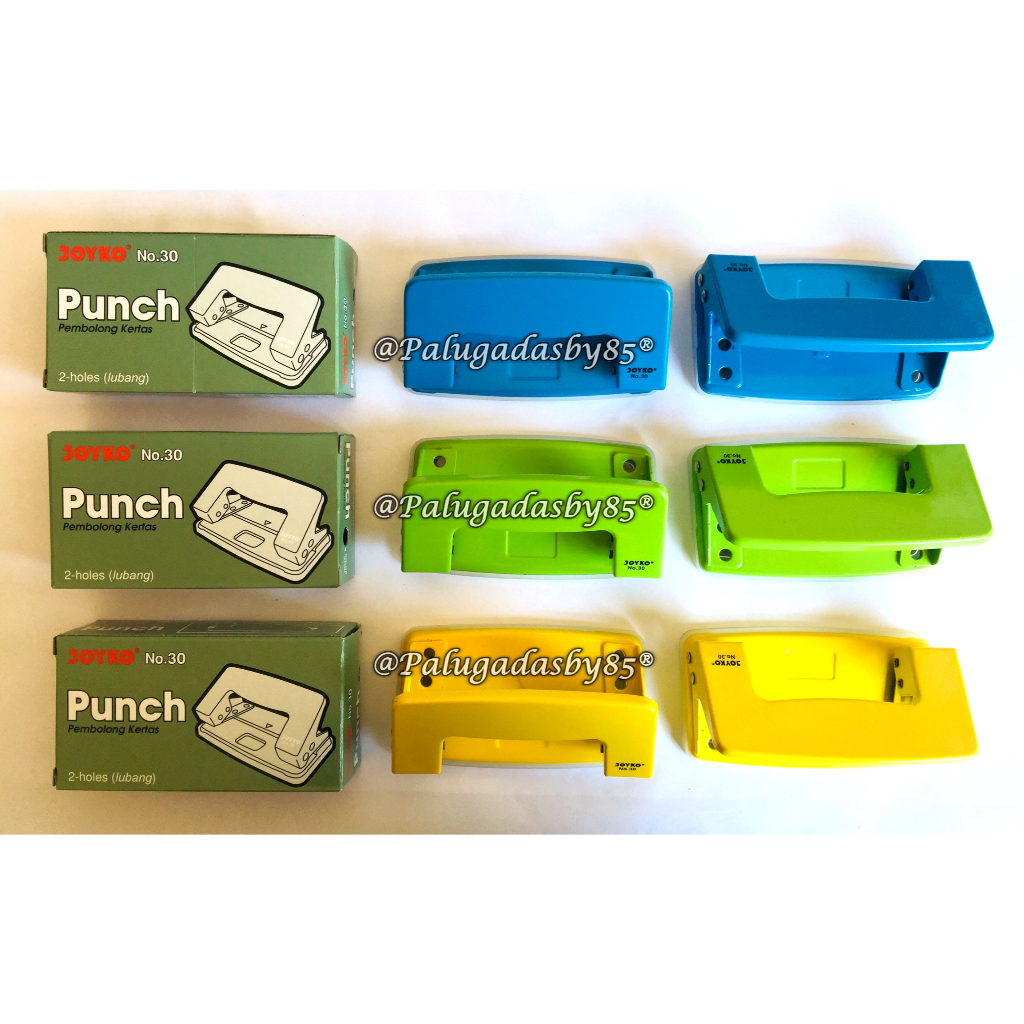 

(1 Biji) GROSIR Punch Joyko No.30 2 Hole / Pembolong Kertas Joyko No.30 2 Lubang / Punch Joyko 30