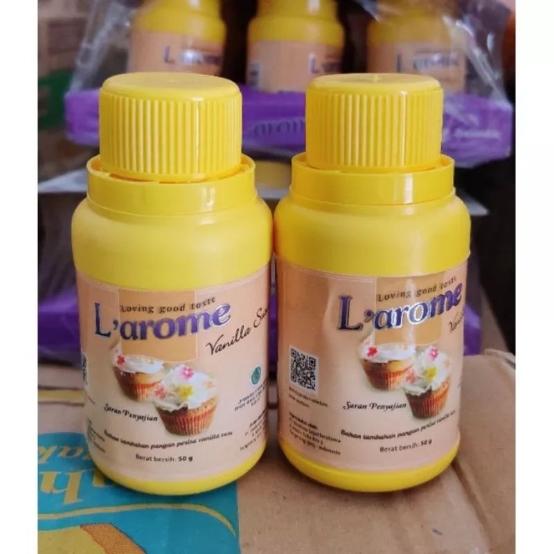 

L'AROME VANILLA SUSU 50GR - LAROMA VANILLA SUSU PWRISA POWDER 50GR