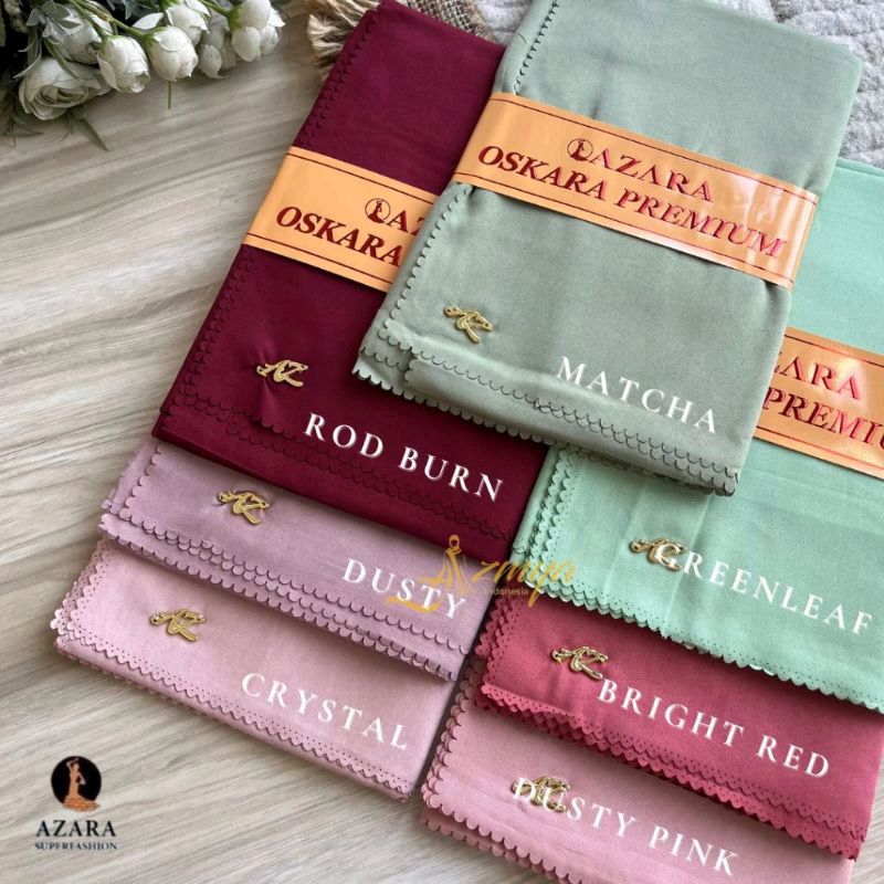 Segi Empat Azara oskara premium/ Segi Empat Azara Polos