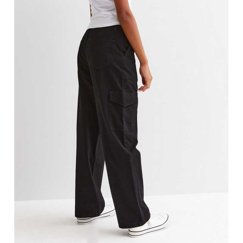 Celana Jeans panjang kargo highwaist martin / jeans martin premium