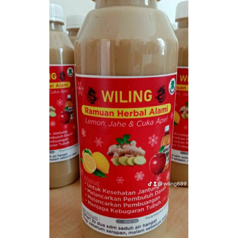 

herbal alami jahe, lemon dan cuka apel kental