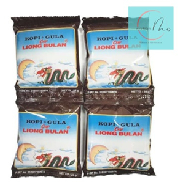 

Kopi plus gula Cap Liong Bulan Bogor 1 Pak isi 20 Sachet x 25 gram | Murah