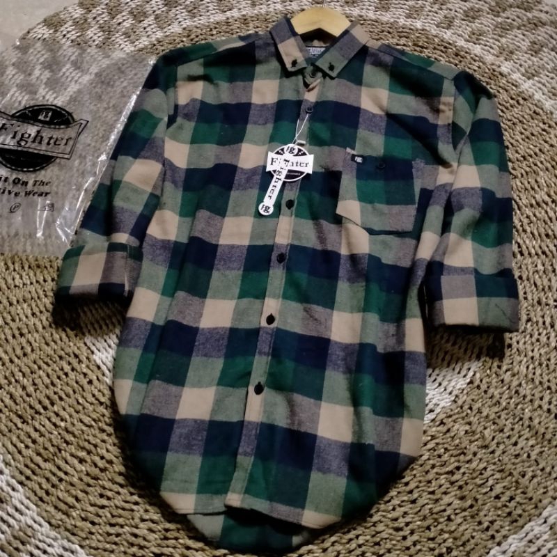 KEMEJA FLANEL IMPORT PRIA KUALITAS IMPORT PREMIUM DISTRO UNISEX PANJANG KEMEJA KOTAK-KOTAK HEM COWOK