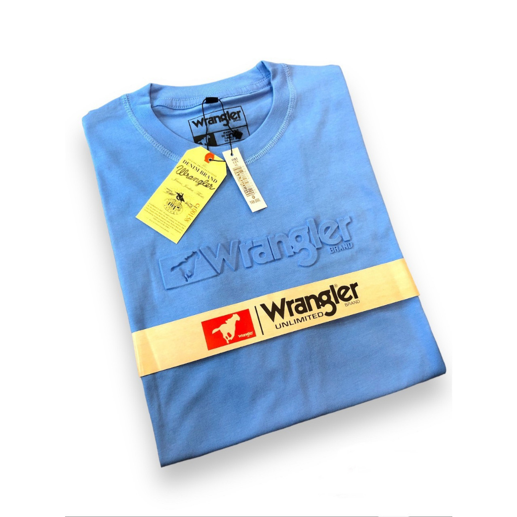 KAOS WRANGLER  T-SHIRT WRANGLER ORIGINAL PREMIUM EMBOS TIMBUL KAOS WRANGLER DISTRO PREMIUM BAJU KAOS