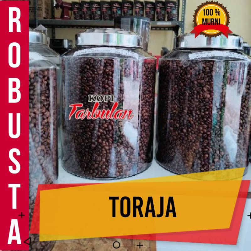 

Kopi Robusta Toraja Netto 250 gram