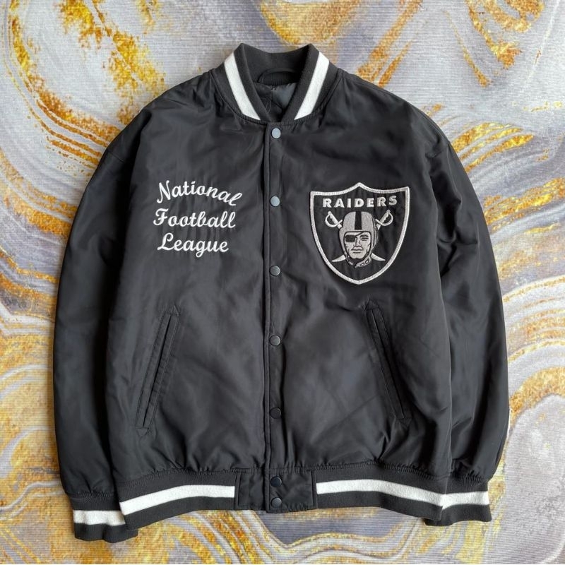 jacket varsity raiders NFL X GU second like new