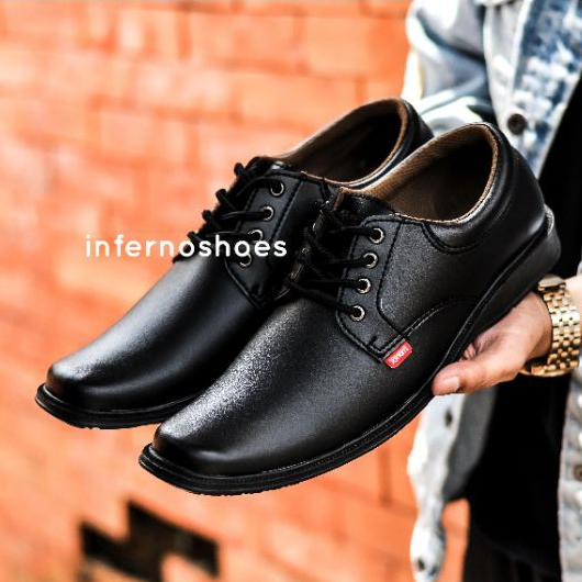 Sale Sepatu Pantofel Pria Casual Hitam Buat Lamaran