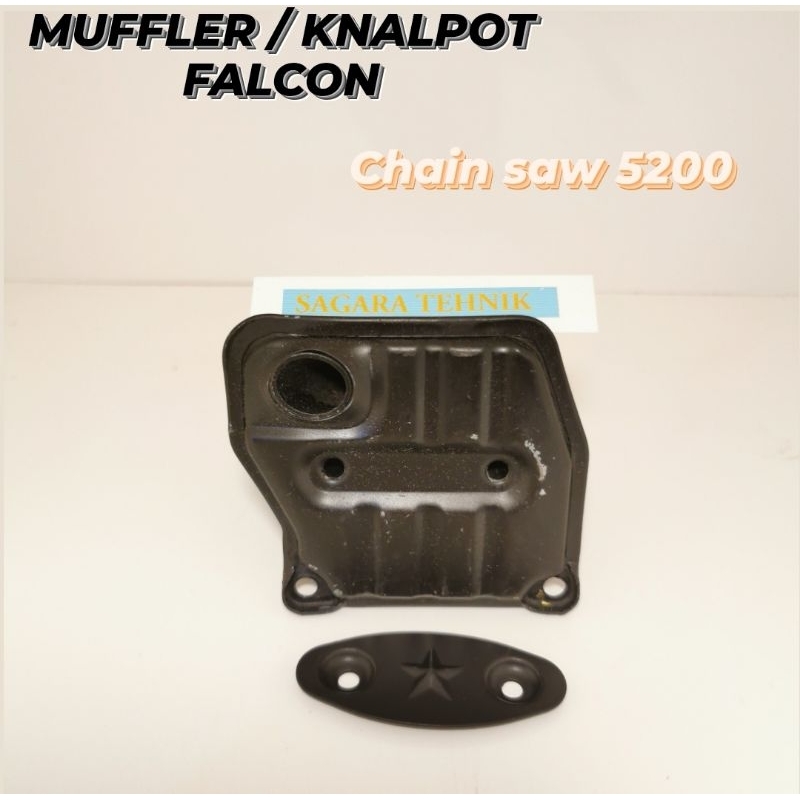 Knalpot Muffler Chain Saw Sinso 5200 Falcon 5500 5800