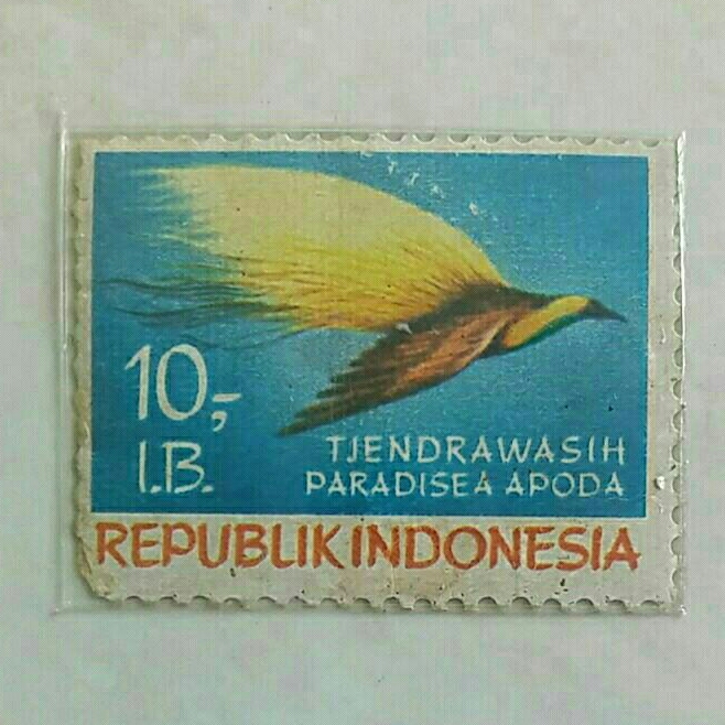 

(AD) Perangko Indonesia Irian Barat 1970 Seri Burung 10 Rupiah Mint