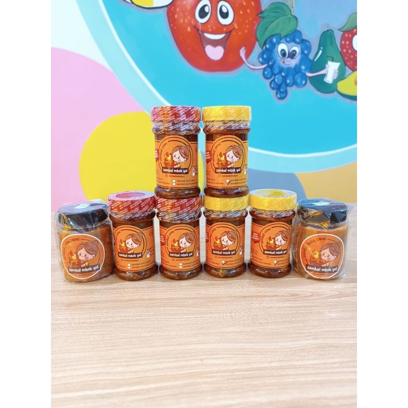 

PREMIUM sambal sambel pedas cumi / cumi pete mbok yul isi 150 gram