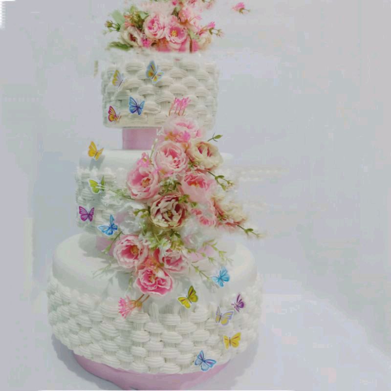 

weddingcake/kuepernikahan/kuepengantin/W.2308