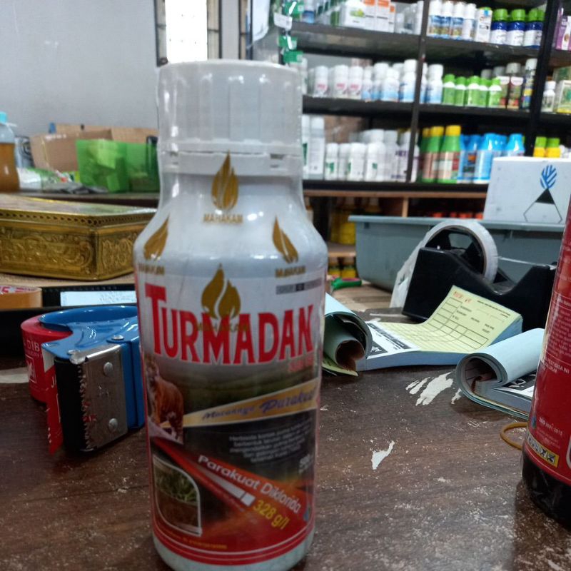 TURMADAN 500ML HERBISIDA KONTAK PURNA TUMBUH 328SL