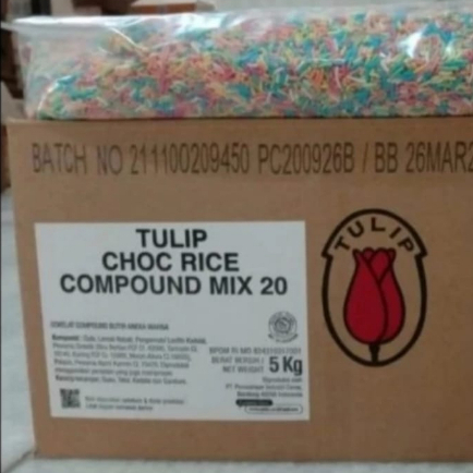 

meses tulip warna warni 5kg