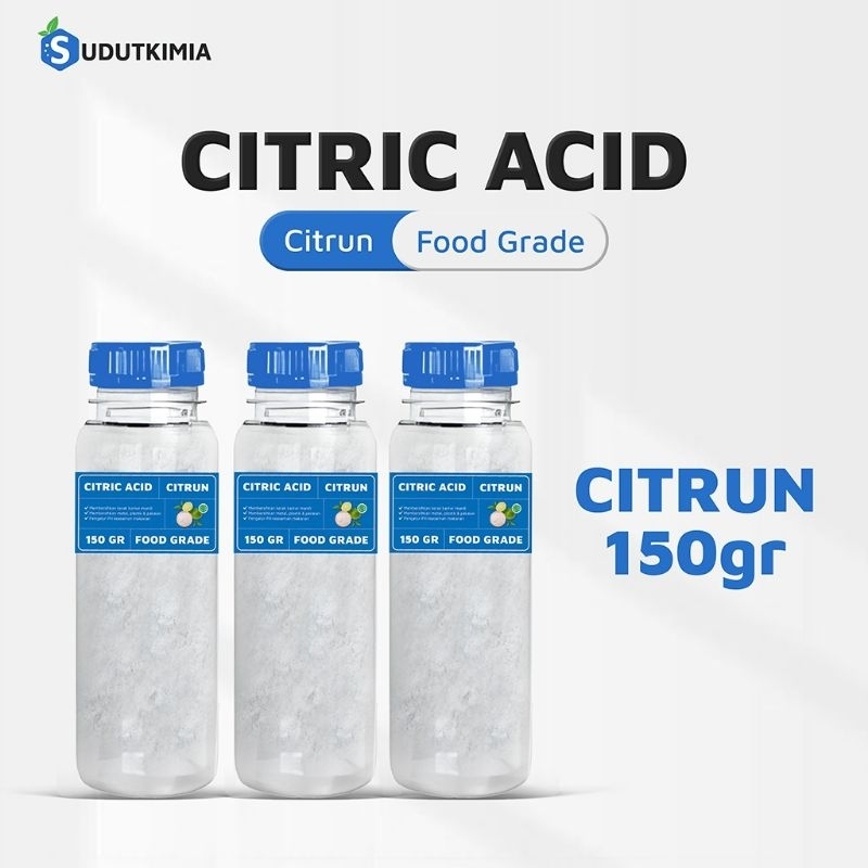 Citrun Biang 150gram | Sitrun Acid | Citrun | Pembersih Kamar Mandi