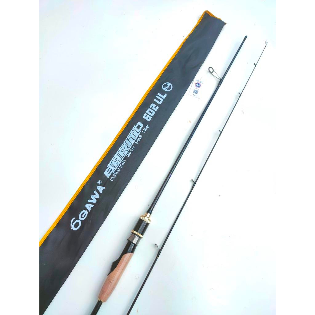 Joran Ultra Light Ogawa Barito 602 702 carbon Solid lentur kuat