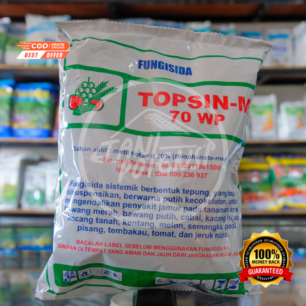 FUNGISIDA TOPSIN-M 70 WP - 500 GRAM - TOPSIN PUTIH