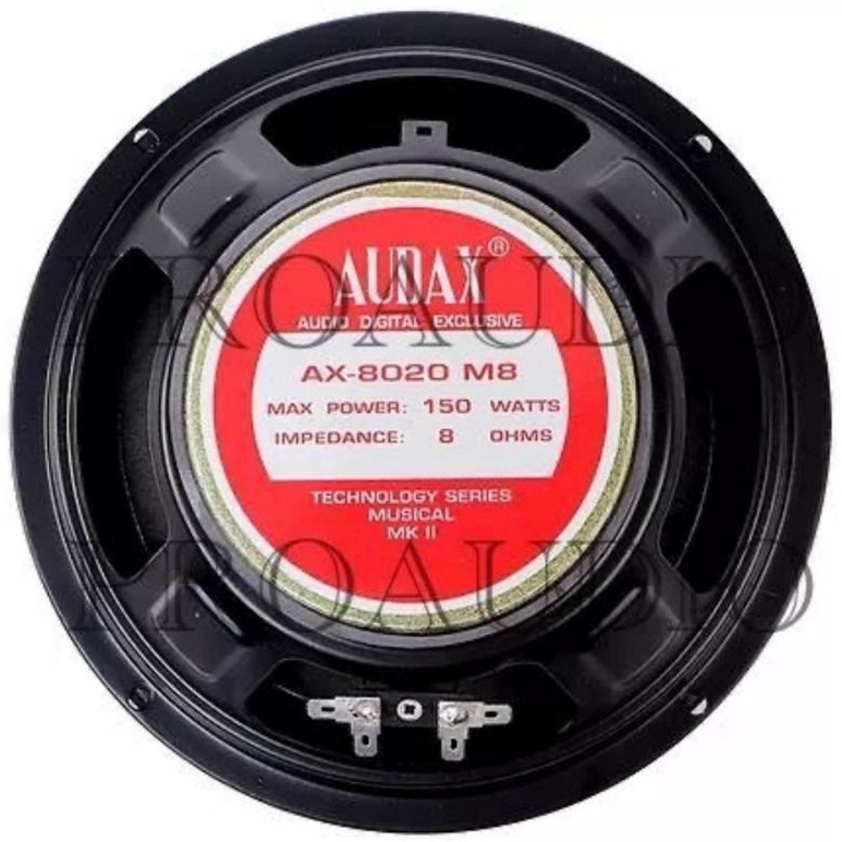 SPEAKER AUDAX 8 INCH AX 8020 M8 AX8020M8 AX-8020 M8 FULL RANGE ORIGINAL