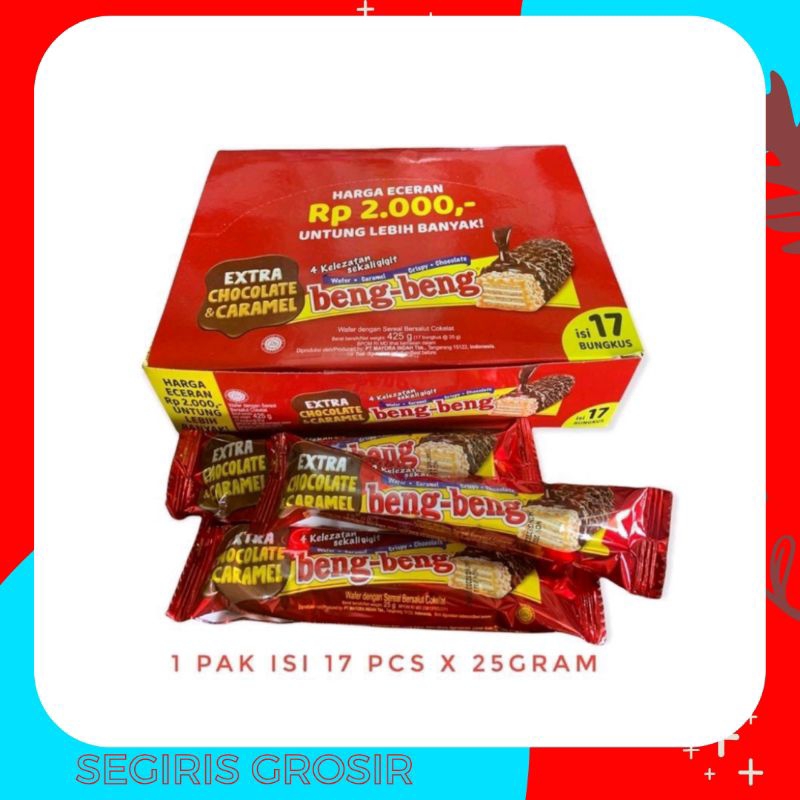 

Beng-Beng Wafer Chocolate box isi 17