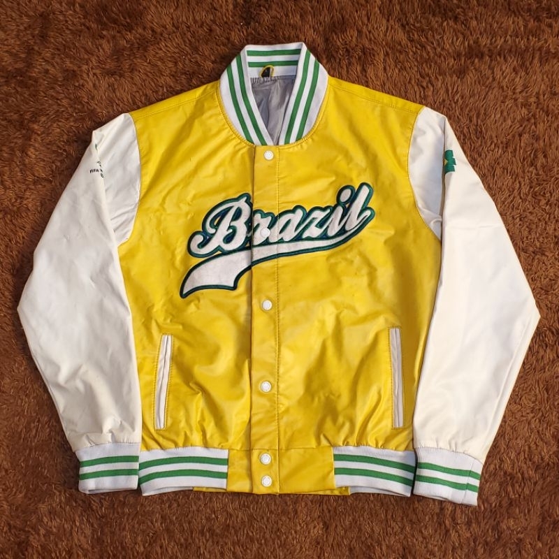 Vera Pelle FIFA World Cup 2014 Brazil Varsity Jacket Outer