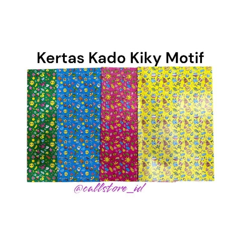 

KERTAS KADO KIKY MOTIF