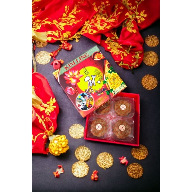 

KIM LING Mooncake ECER / Chung Chiu Pia Merk KimLing / Kue Bulan Kim Ling / Tong Chiu Pia Kimling
