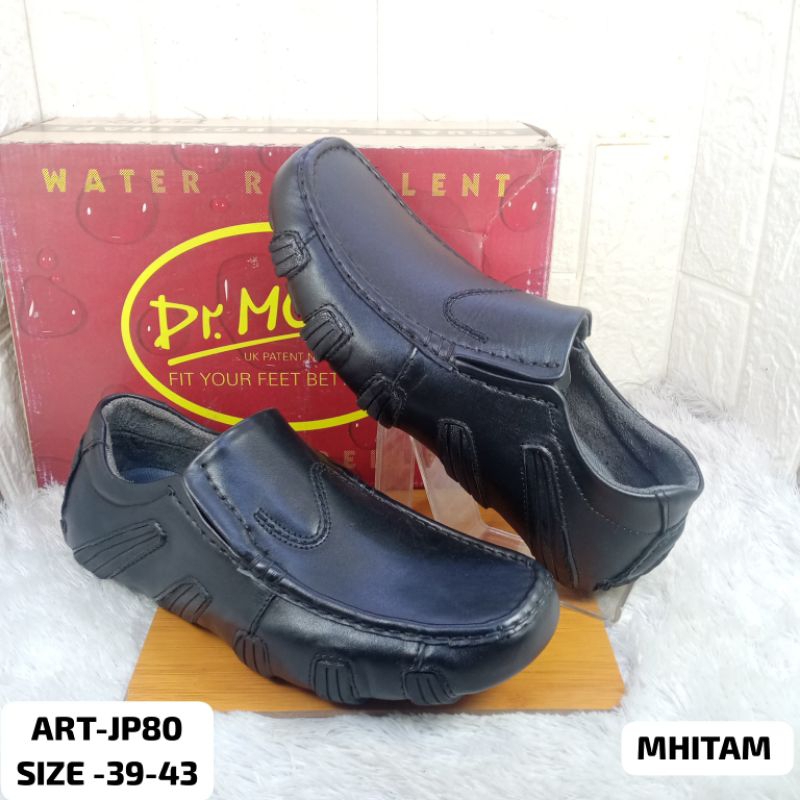 Sepatu kulit asli pria dr MOCC JP-80