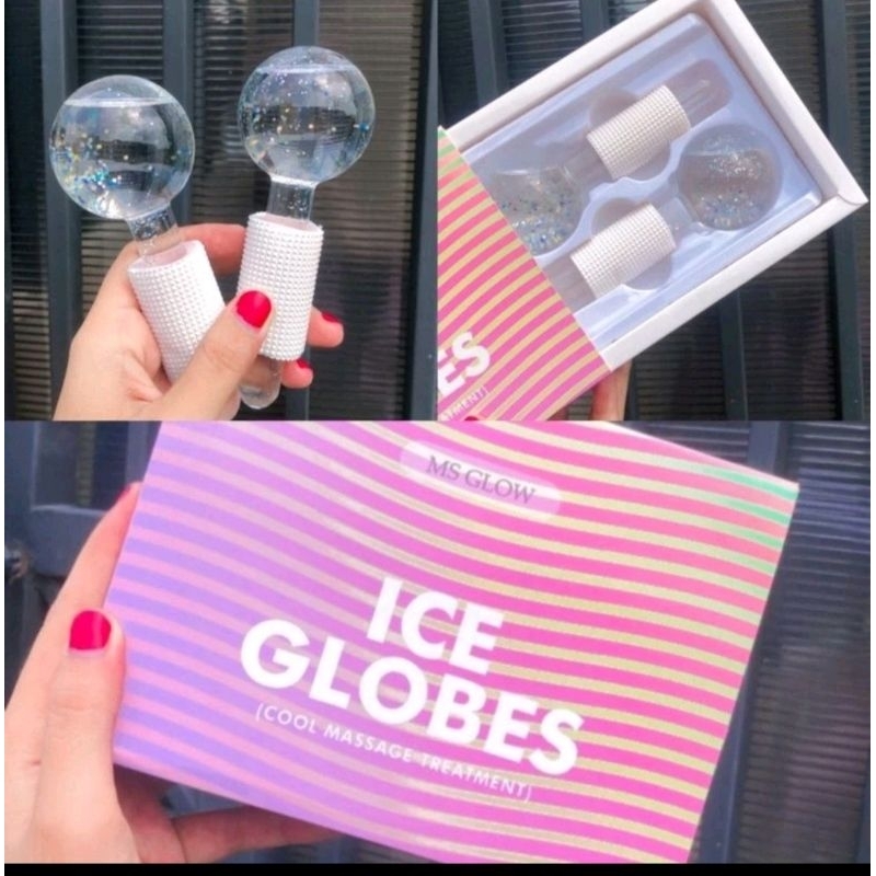 Ice Globes msglow/ice ball face treatment