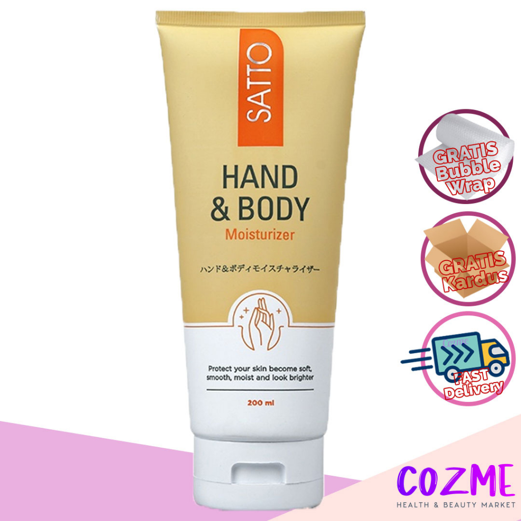 SATTO Hand & Body Moisturizer 200gr