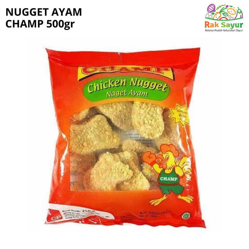 

Nugget Ayam Champ 500gr Frozen Food Rak Sayur Pasar Online Murah Padang