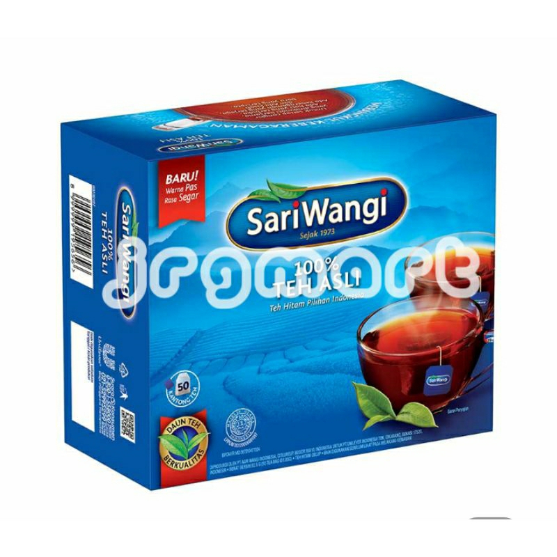 

SARIWANGI TEH CELUP BOX 50 dan 25 KANTONG