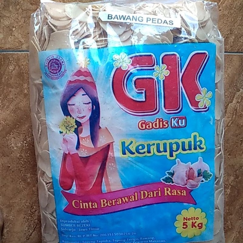 

Kerupuk Mentah Bawang Pedas 500g