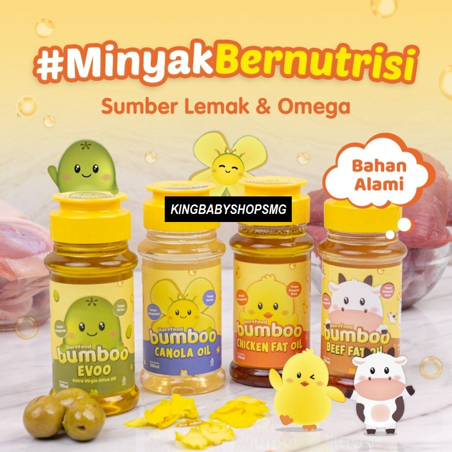 

BareFood Bumboo Oil Minyak Mpasi Bayi 100ml