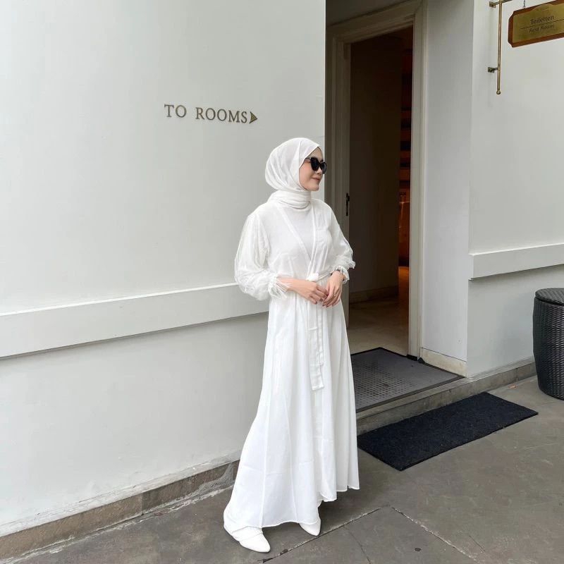 Unik Sherina Outer Mix Tile Akar Baju Luaran Kondangan