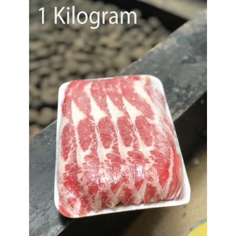 

Termurah AUS slice beef/yakiniku/shabu Shabu 1kg