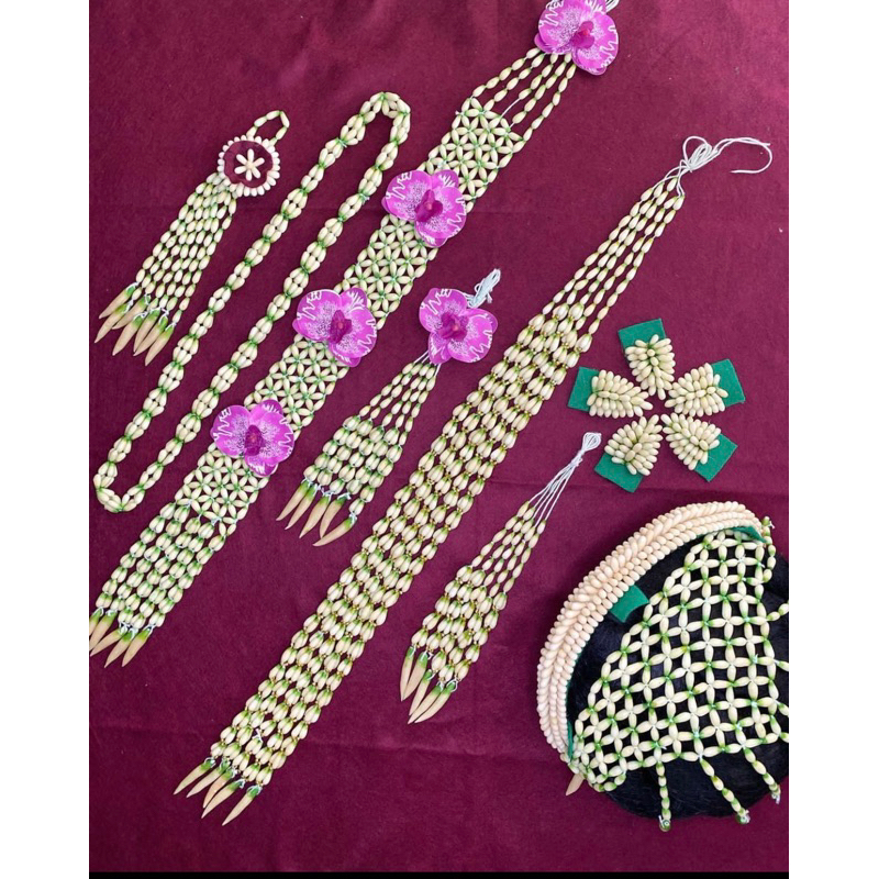 Melati Palsu premium sunda Solo set Kalung pria