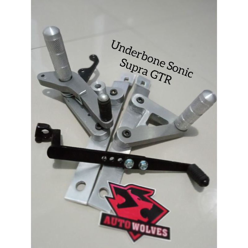 underbone Sonic Supra GTR fotstep underbone sonic