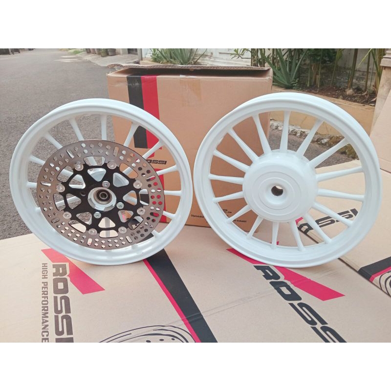 VELG PELAK RACING V ROSSI ANDROMEDA PALANG 16 PNP BEAT SCOOPY GENIO VARIO 125/150 BEAT FI SCOOPY FI 