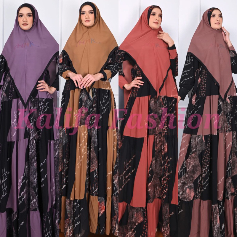 HANIYA SERIES BY HUMAIRA / GAMIS SET SYARI / GAMIS PESTA / DRESS MUSLIMAH / BAJU SYARI BRANDED / GAM