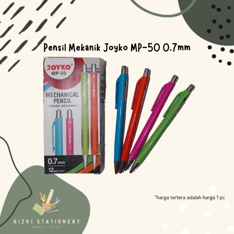 

(1 pc) Pensil Mekanik Joyko MP-50 0,7mm