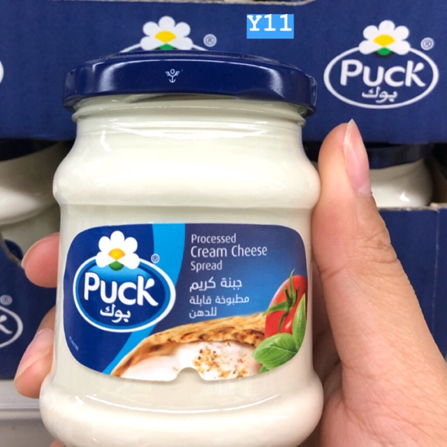 

Puck Cream Cheese Spread 140gr Exp Date AMAN Promo FREE BUBLE