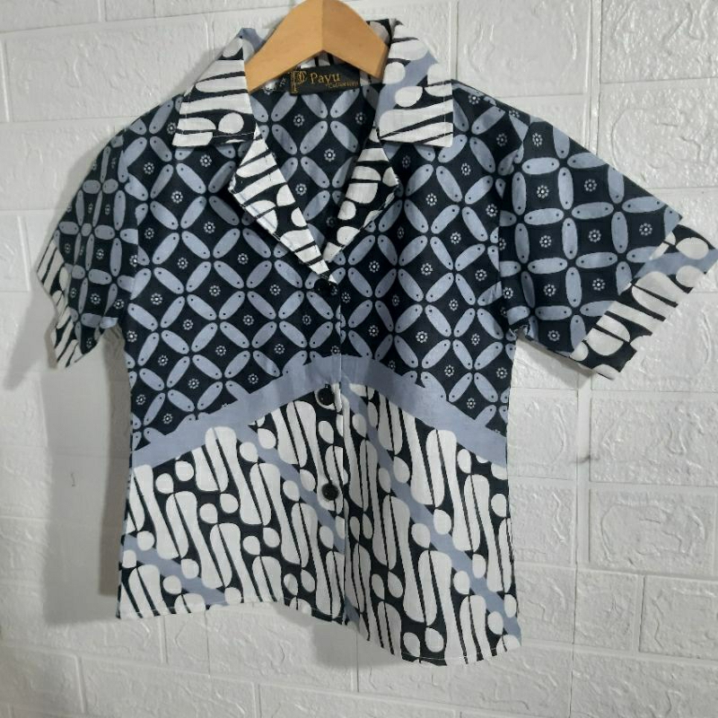 atasan anak.hem batik anak.bleser batik anak.sragam batik. sekolah anak