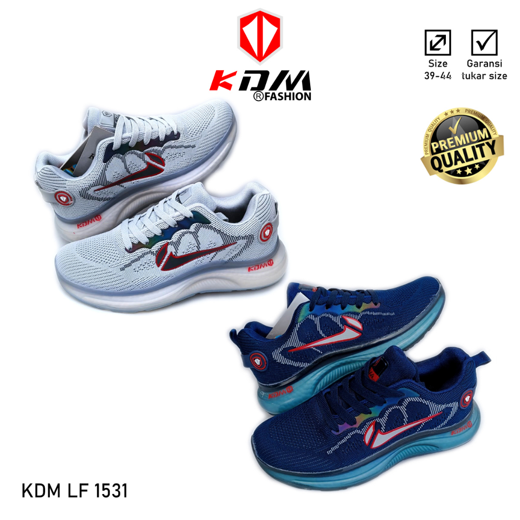 Sepatu Olahraga Lari Sepatu Running Sepatu Pria & Wanita Premium Import KDM LF 1531