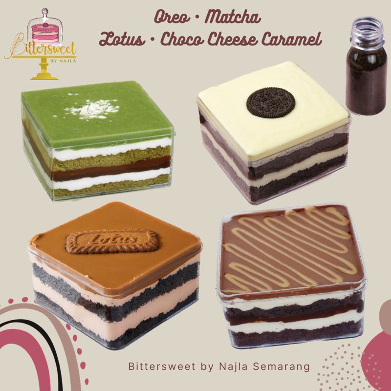 

Oreo Matcha Lotus ChocoCheese Dessert Box Bittersweet by Najla