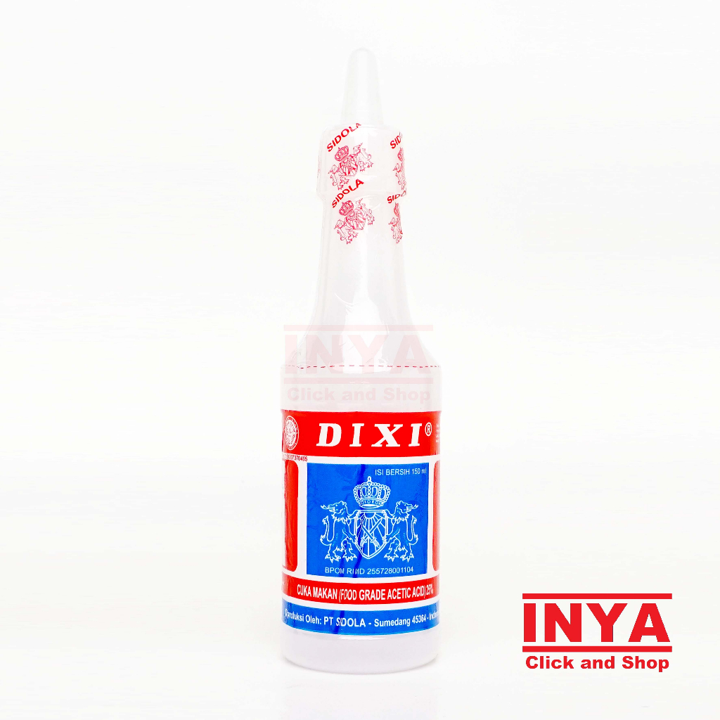 

Dixi Cuka Makan Botol 150ml - White Vinegar